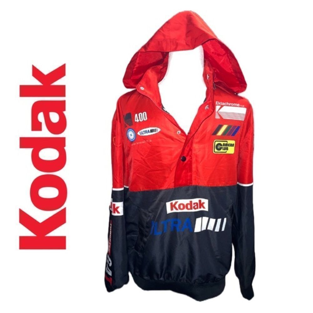 Retro Kodak Racing Jacket - Size Small